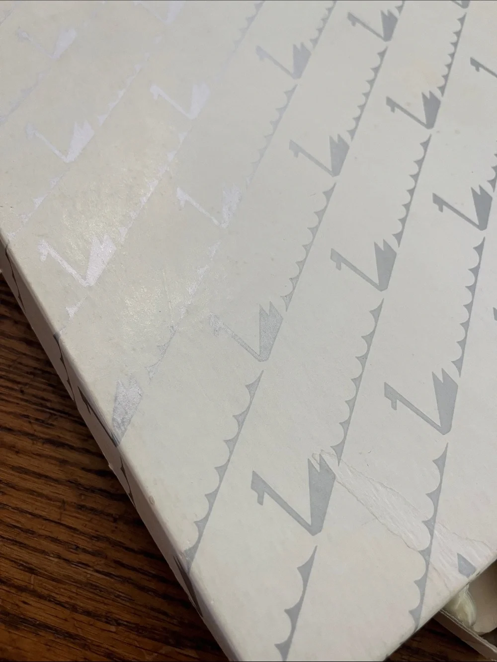 Vintage paper Cream Floral Cocktail Napkins - Set